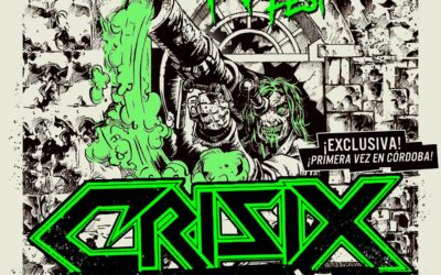 CRISIX actuará por primera vez en Córdoba el 26 de febrero