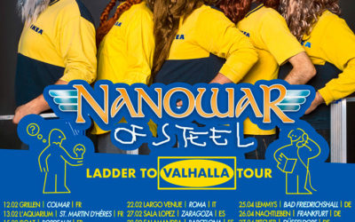 NANOWAR OF STEEL estará de gira por España con su «Ladder To Valhalla Tour»