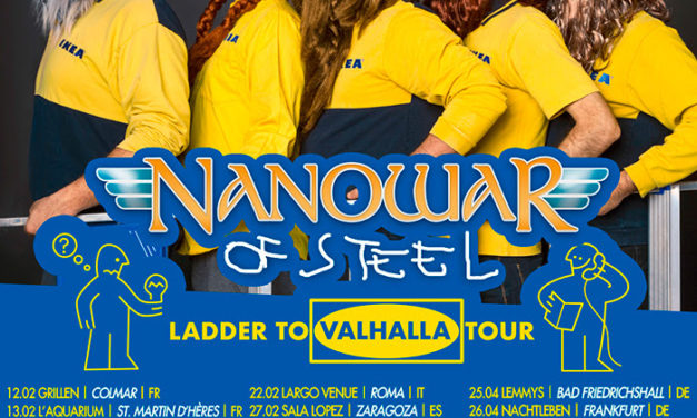 NANOWAR OF STEEL estará de gira por España con su “Ladder To Valhalla Tour”