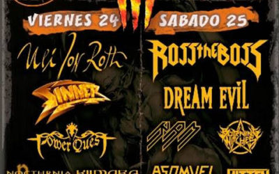 Publicada la distribución por días del Galia Metal Fest 2020