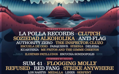 TSUNAMI XIXÓN anuncia su cartel por días tras confirmar a LAGWAGON y THE INSPECTOR CLUZO
