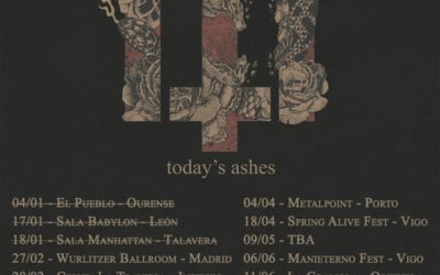MANO DE PIEDRA continúa su gira presentación de su «Today’s Ashes»