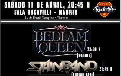 Queen Metal Night reunirá a BEDLAM QUEEN, STAINBAND y MY DISORDER