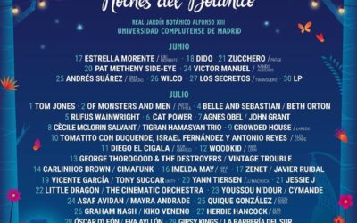 LAS NOCHES DEL BOTÁNICO vuelven a Madrid