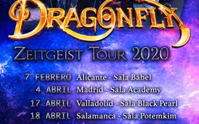 DRAGONFLY ya está de gira. Nuevas fechas
