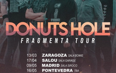 DONUTS HOLE desvela las primeras fechas de su «Fragmenta Tour»