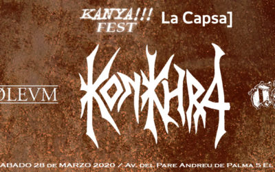 El próximo KANYA!!! FEST tendrá lugar el 28 de marzo
