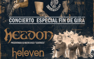 HEADON + HELEVEN darán un concierto especial fin de gira en Madrid