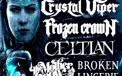Cartel completo del festival Rock en Femenino (Jaén)
