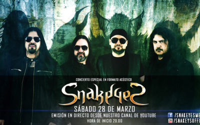 SNAKEYES presenta nuevo single y concierto acústico online