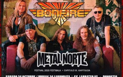METAL NORTE FESTIVAL confirma su primera banda: BONFIRE