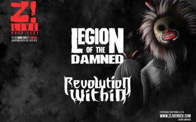 LEGION OF THE DAMNED y REVOLUTION WITHIN estarán en el Z! LIVE ROCK FEST 2021