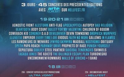 HELLFEST anuncia una edición virtual desde casa