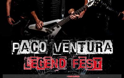 PACO VENTURA LEGEND FEST actuará en Torreperogil (Jaén) el 1 de agosto