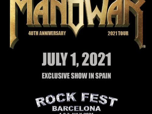 MANOWAR visitará el Rock Fest Barcelona en 2021