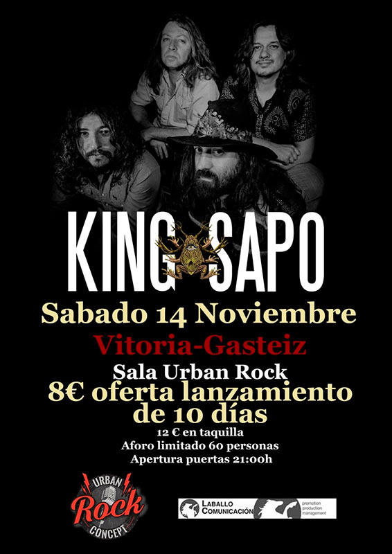 king sapo concierto rock
