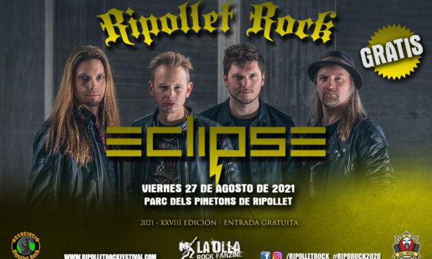 Ripollet Rock reubica su festival en 2021 con ECLIPSE, SISTER SIN, EVNEN y KILMARA