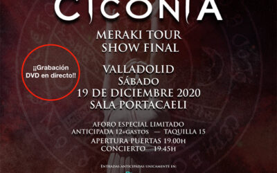 CICONIA grabará su concierto fin de gira en Valladolid el 19 de diciembre
