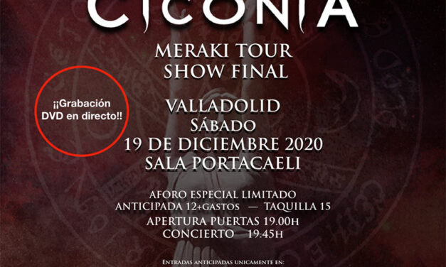 CICONIA grabará su concierto fin de gira en Valladolid el 19 de diciembre