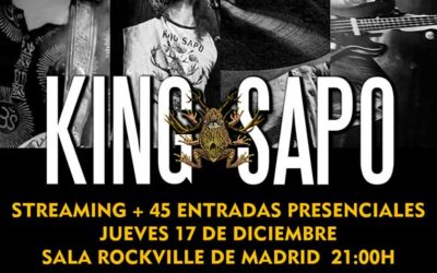 KING SAPO hará un concierto especial por Navidad en Madrid