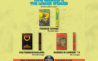 Spinda Records edita 3 directos de KING GIZZARD AND THE LIZARD WIZARD