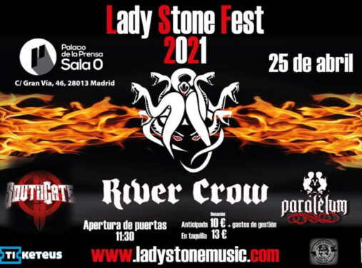 Lady Stone Fest: RIVER CROW, PARALELUM y SOUTHGATE en Madrid