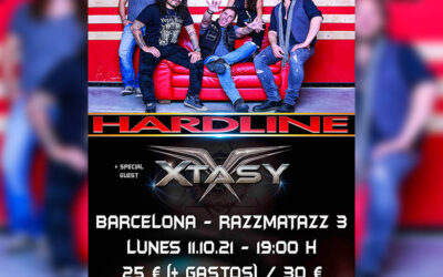 HARDLINE actuará junto a XTASY el 11 de octubre en Barcelona