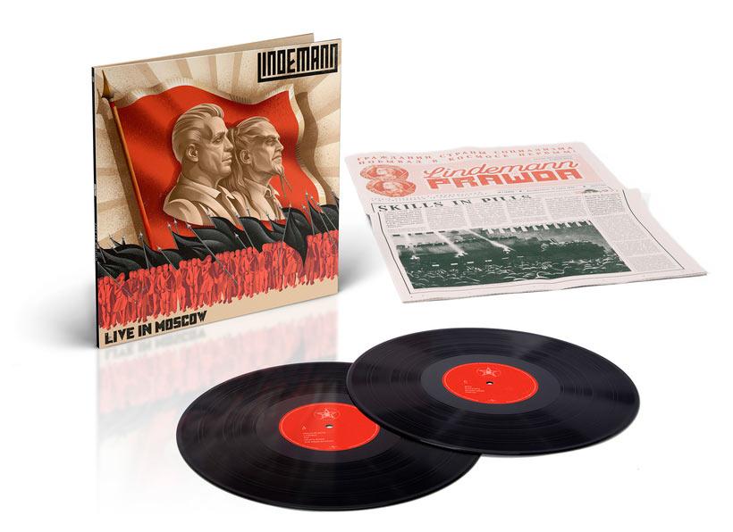 Lindemann vinilo live in moscow