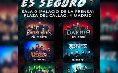 EL METAL ES SEGURO: ciclo de conciertos en Madrid organizado por On Fire