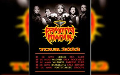 PRAYING MANTIS traerá su mítico NWOBHM a España en mayo de 2022