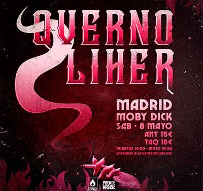 QVERNO y LIHER actuarán en Madrid el 8 de mayo