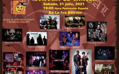 El rock y el metal se unen en este Festival Solidario contra el cáncer