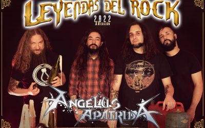 ANGELUS APATRIDA, confirmados en el festival Leyendas del Rock