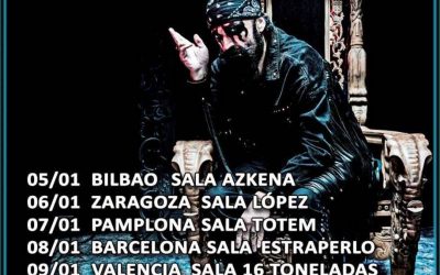 El ex-vocalista de Turbonegro HANK VON HELL girará por España
