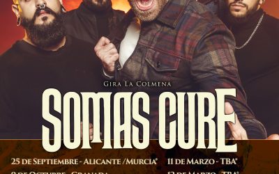 SOMAS CURE actualiza fechas de su gira y estrena nuevo vídeo