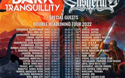 DARK TRANQUILLITY y ENSIFERUM girarán por España en primavera de 2022