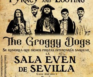 THE GROGGY DOGS desembarcarán en directo el próximo 29 de octubre en Sevilla