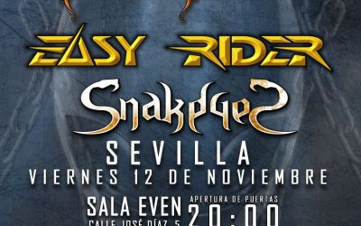ARS AMANDI, EASY RIDER y SNAKEYES se unen en el I METAL UNITED FEST (Sevilla)