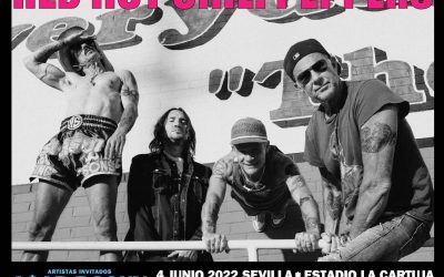 Se confirman los detalles de la gira mundial de RED HOT CHILI PEPPERS