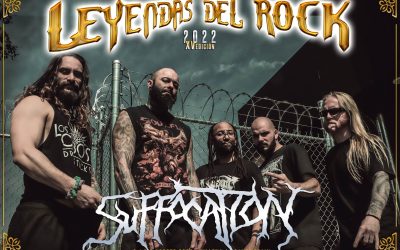 SUFFOCATION se une al cartel del LEYENDAS DEL ROCK 2022