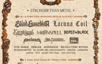 LACUNA COIL compartirá con BLIND GUARDIAN cabeza del Z! LIVE ROCK FEST 2022