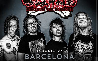 MAXIMUM THE HORMONE actuará en Barcelona el 13 de junio