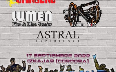 IZNAJAROCK se celebrará el próximo 17 de septiembre