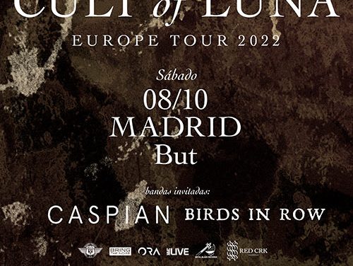CULT OF LUNA aterriza este 8 de octubre en Madrid