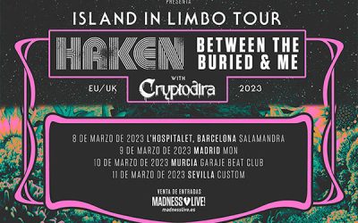HAKEN aterriza en España junto a BETWEEN THE BURIED AND ME en tan solo dos semanas