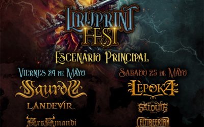 Anunciados los horarios del LIRUPRINT FEST