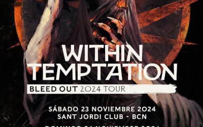 WITHIN TEMPTATION anuncia los artistas invitados para su gira Bleed Out Tour 2024