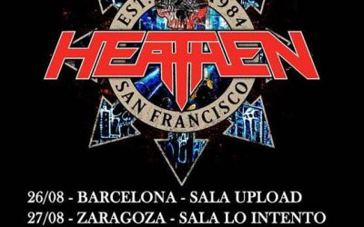 HEATHEN visitará España con su European Summer Tour