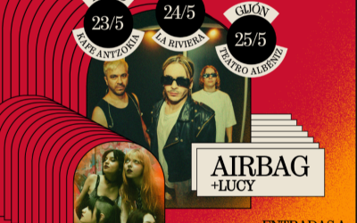 Vuelve AIRBAG con la  Gira Vibra Mahou by Mad Cool