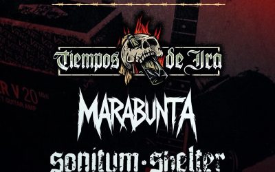 Concierto en Madrid de TIEMPOS DE IRA + MARABUNTA + SONITUM SHELTER este viernes